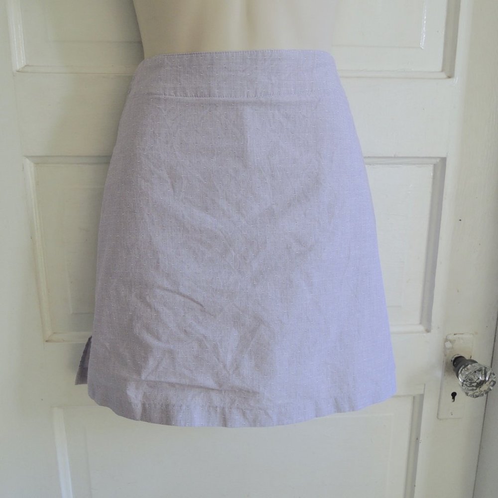 Lady Hagen Essentials Purple & White Dot Golf Skort 8